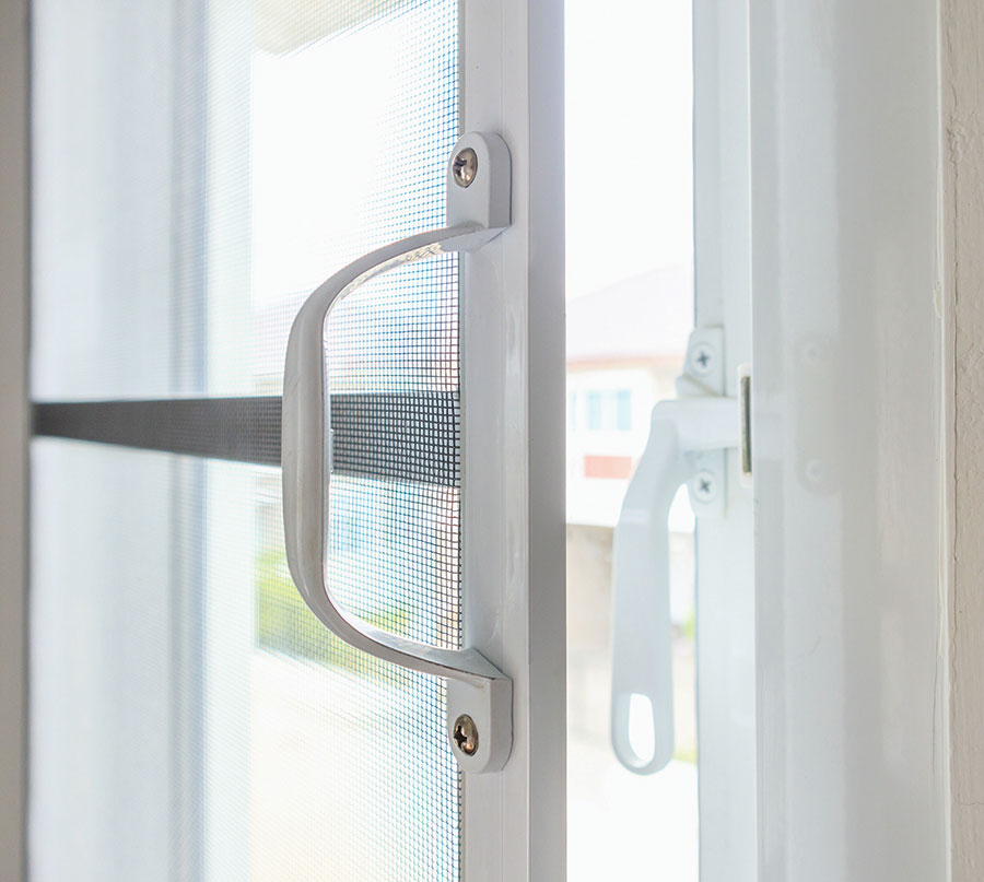 Dveřní sítě otevíratelné