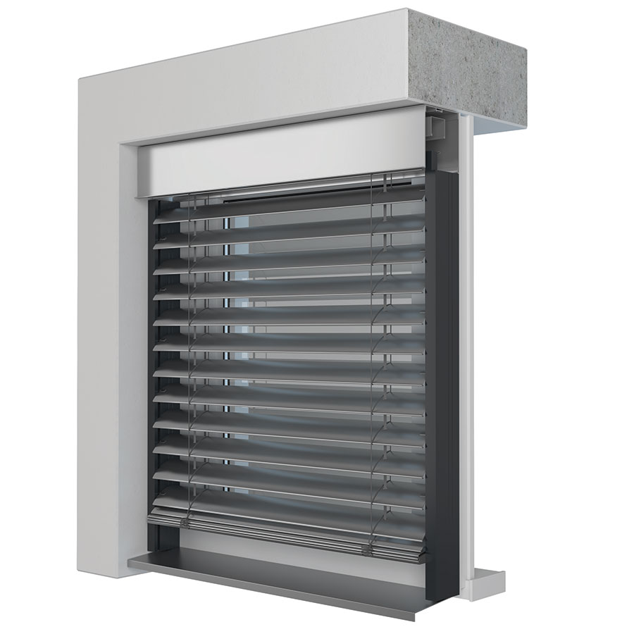 Venkovní žaluzie STSB přiznaný box